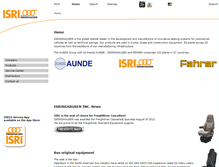 Tablet Screenshot of isriusa.com